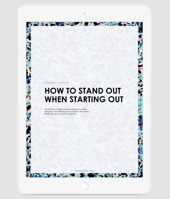 How to stand out when starting out